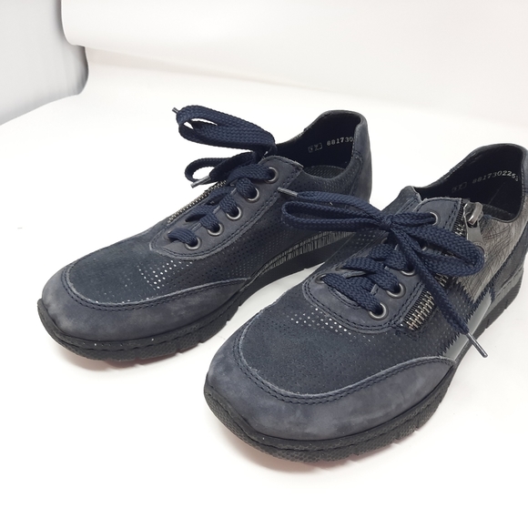 Reiker Lace Up/ side zipper Shoes - Picture 2 of 8